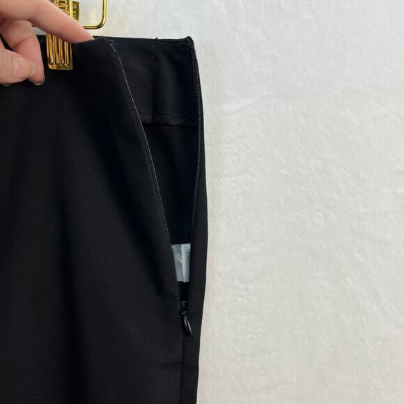 Vince Camuto Black Stretch Dress Pants Smoothing & Darted Flattering Fit, SZ 6 - Picture 5 of 12